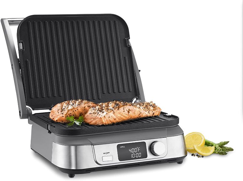 Photo 1 of Cuisinart Electric Griddler, Stainless Steel 10.5"(L) x 12.0"(W) x 7.0"(H)