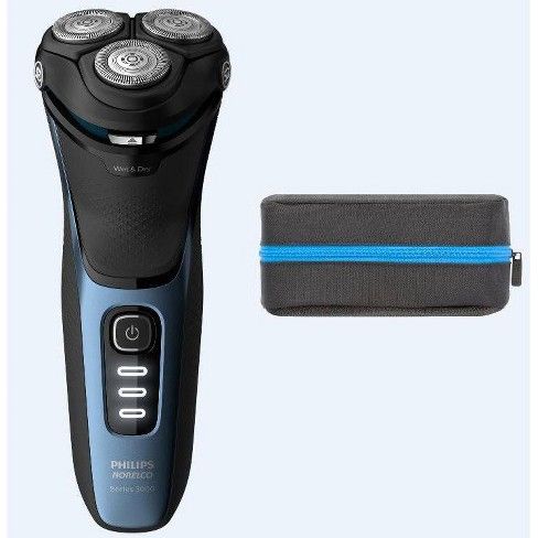 Photo 1 of Philips Norelco Wet & Dry Men's Rechargeable Electric Shaver 3500 - S3212/82
