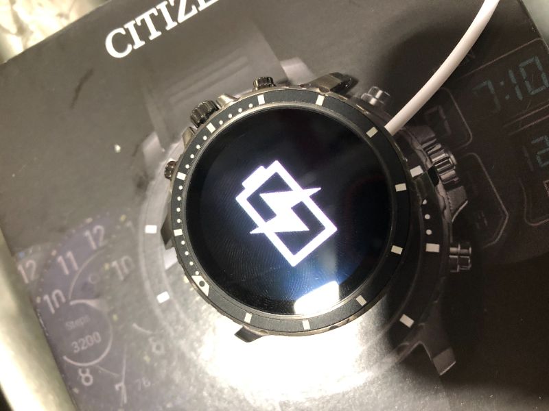 Photo 3 of Citizen CZ Smart Stainless Steel Smartwatch Touchscreen, Heartrate, GPS, Speaker, Bluetooth, Notifications, iPhone and Android Compatible, Powered by Google Wear OS
