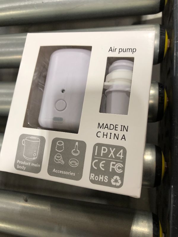 Photo 1 of Oceavity Electric Air Pump for Inflatables, 3000mah USB Rechargeable Air Mattress Pump, Portable Inflator Deflator Pumps for Pool Inflatables Camping Inflatable Swimming Ring
