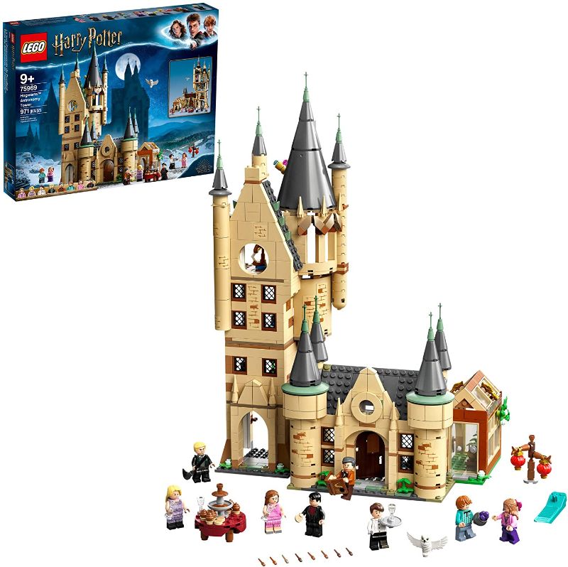 Photo 1 of LEGO Harry Potter Hogwarts Astronomy Tower 75969; Great Gift for Kids Who Love Castles, Magical Action Minifigures and Harry Potter and The Half Blood Prince Toys (971 Pieces)
