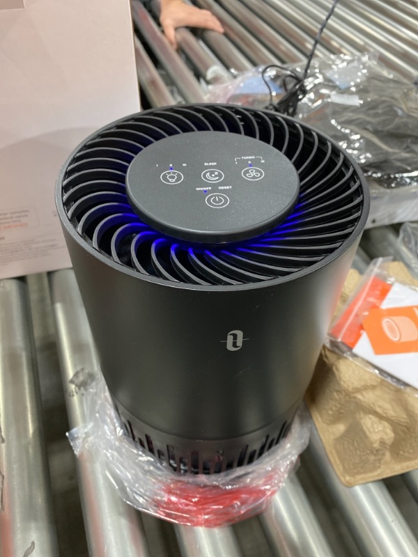 Photo 2 of Barcode for TaoTronics HEPA Air Purifier for Home, Allergens Smoke Pollen Pets Hair, Desktop Air Cleaner with True HEPA Filter, Sleep Mode, Night Light, Odors Dust, Bedroom Office
