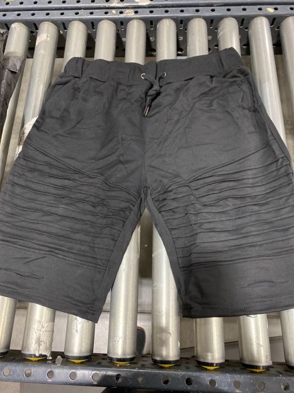 Photo 1 of Black jogger shorts, 3XXL, PACK OF THREE
