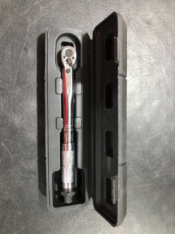 Photo 3 of 1/4 inch Drive Click Torque Wrench 177 inch Sq Ft Lbs 