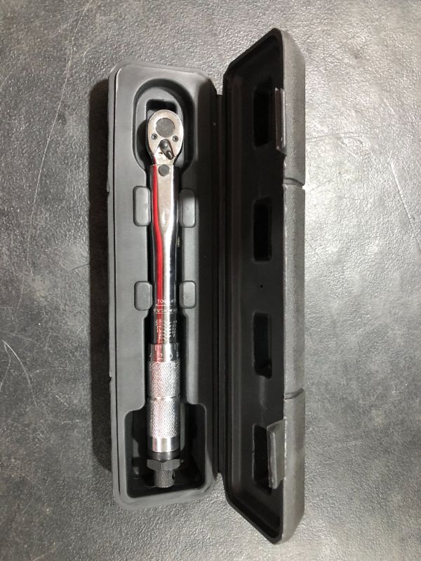 Photo 2 of 1/4 inch Drive Click Torque Wrench 177 inch Sq Ft Lbs 