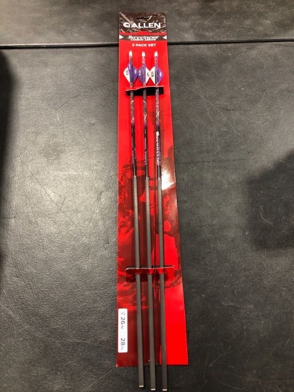 Photo 1 of Allen Cases Sweetness Carbon Arrow, 28", Muddy Girl, Per 3
