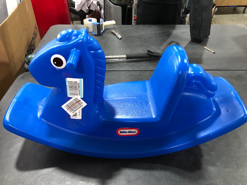 Photo 2 of 
Little Tikes Rocking Horse Blue, 33.00 L x 10.00 W x 17.50 H Inches
