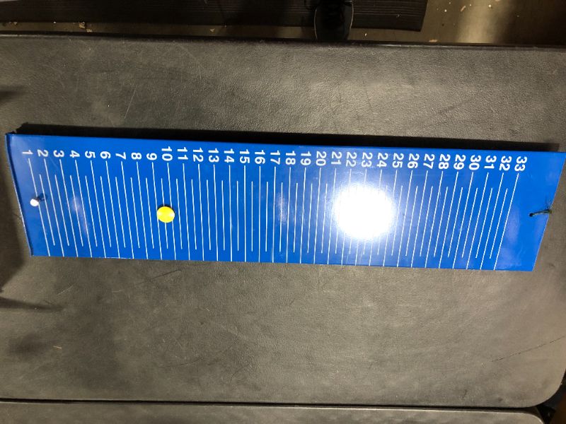 Photo 1 of blue metal growth scale