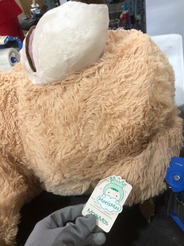 Photo 1 of IKASA Giant Teddy Bear Plush Toy Stuffed Animals (Brown, 39 inches)
