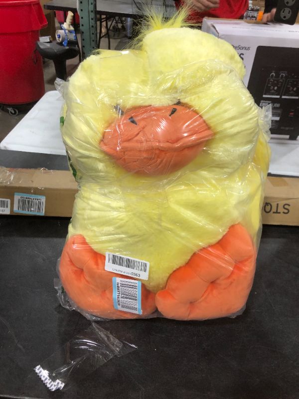 Photo 1 of Melissa & Doug Jumbo Yellow Ducky Stuffed Plush Animal (20 Inches Tall)
