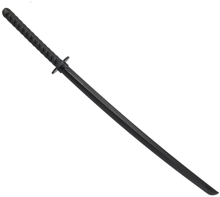 Photo 1 of 2 PACK PLASTIC SWORD BLACK 23"