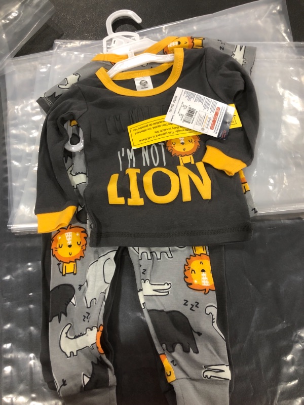 Photo 1 of Gerber Baby Boys' 4pc Lion Pajama Set -
12MOS