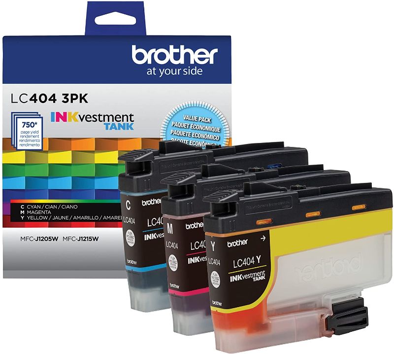 Photo 1 of Brother Genuine LC4043PKS Standard Yield Colour Ink Cartridge 3-Pack
