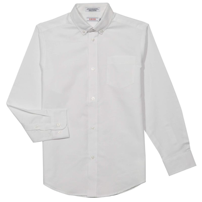 Photo 1 of Izod Boys Long Sleeve Oxford Shirt, Size 20