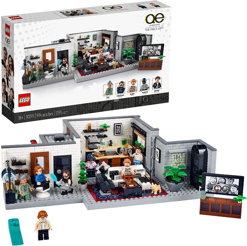 Photo 1 of LEGO Queer Eye – The Fab 5 Loft 10291 Building Set (974 Pieces)
