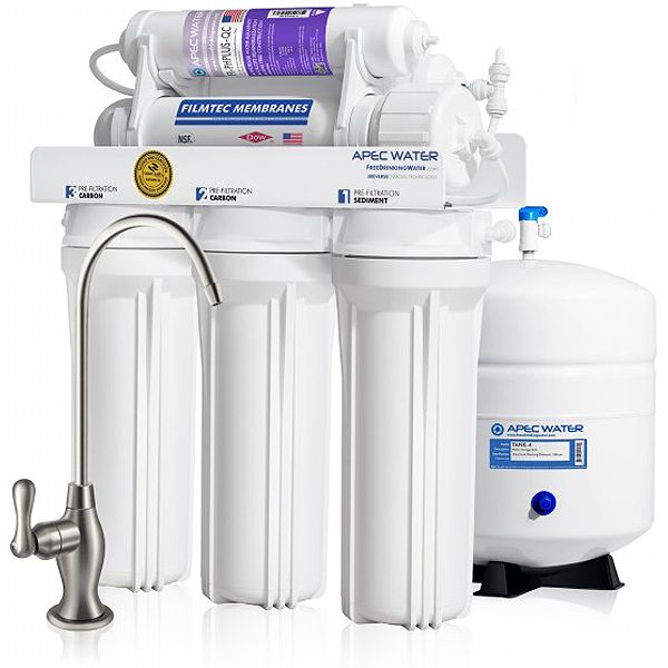 Photo 1 of APEC Water Alkaline Mineral 90 GPD 6-Stage High Output Reverse Osmosis Drinking Water System - RO-PH90
