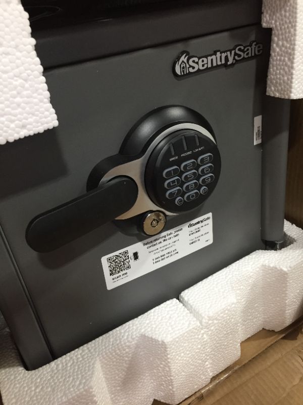 Photo 2 of Sentry Fire-Safe Electronic Lock Business Safes, Grey