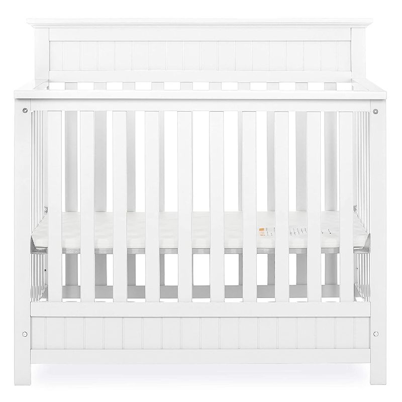 Photo 1 of Dream on Me Harbor 4 in 1 Convertible Mini Crib - White