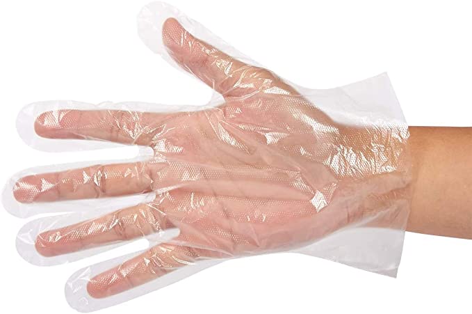 Photo 1 of 200 PACK Food Handling Disposable Gloves LARGE 