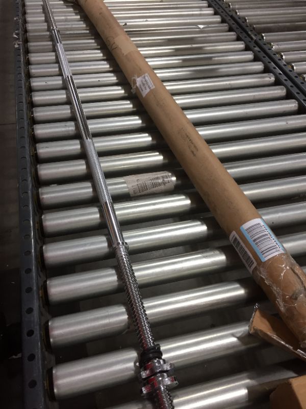 Photo 2 of  Straight Standard Weight Bar with Threaded Ends,5ft