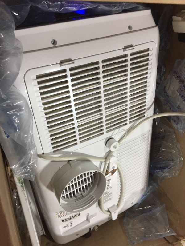 Photo 1 of BLACK+DECKER BPACT10WT Portable Air Conditioner with Remote Control, 10,000 BTU, Cools Up to 250 Square Feet, White
