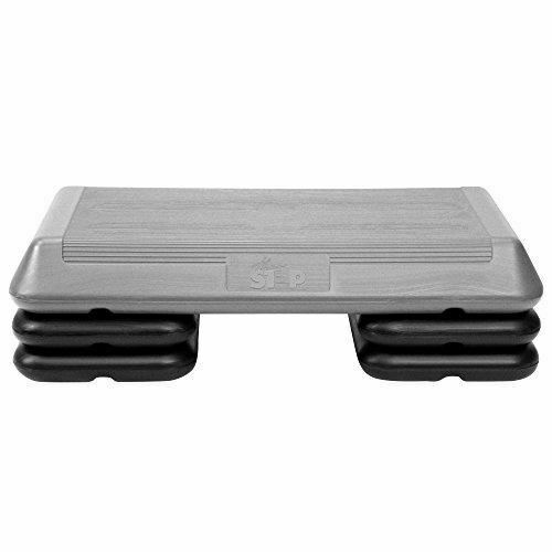 Photo 1 of Aerobic Platform – Circuit Size, Grey Platform With Four Original Black Risers
