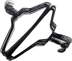 Photo 1 of black clothes hangers--- assorted ct