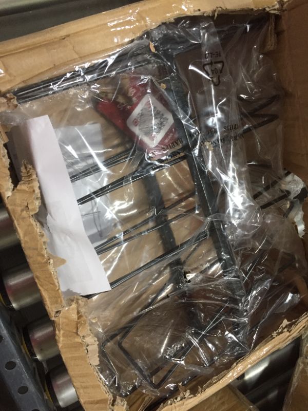 Photo 1 of Black 9 Bottle Wall Mount Wine Rack At Nordstrom Rack
