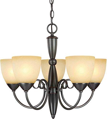 Photo 1 of Hardware House 543728 Berkshire Classic Bronze Chandelier 20.9 '' X 17.7 ''
