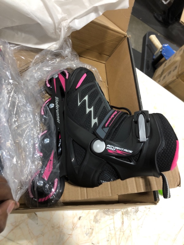 Photo 2 of Bladerunner by Rollerblade Advantage Pro XT Women's Adult Fitness Inline Skate, Pink and Black Inline Skates
