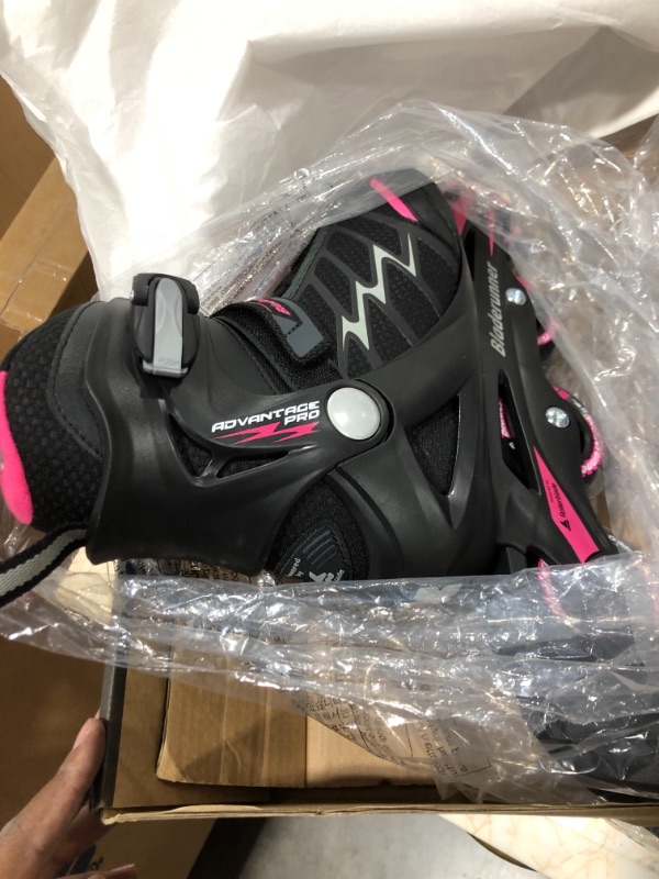 Photo 3 of Bladerunner by Rollerblade Advantage Pro XT Women's Adult Fitness Inline Skate, Pink and Black Inline Skates
