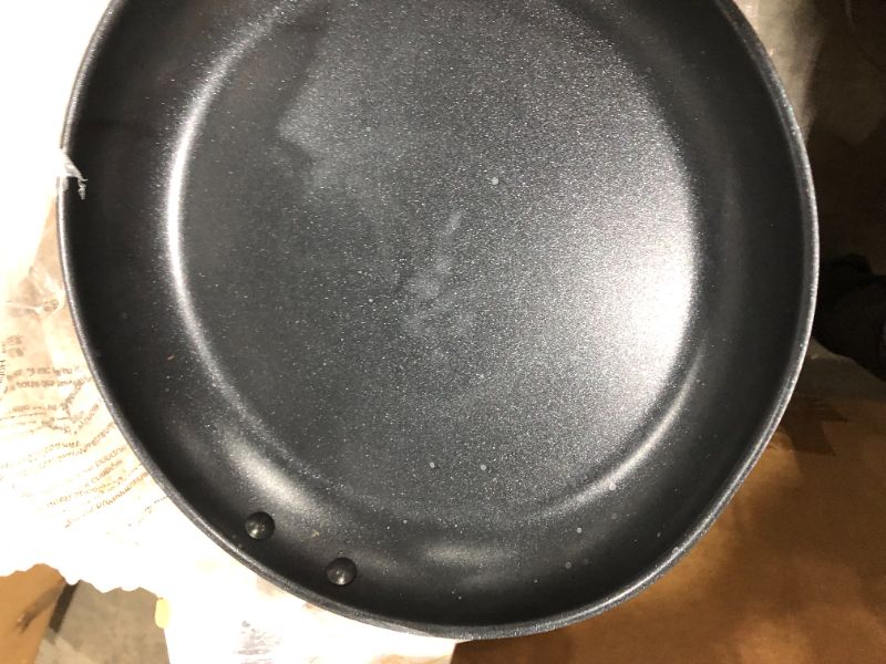 Photo 3 of OXO Good Grips Nonstick Black Frying Pan with Lid, 12