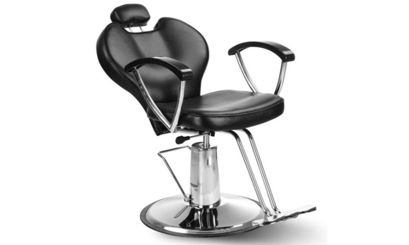 Photo 1 of HZ8712 Professional Portable Hydraulic Lift Man Barber Chair Black
