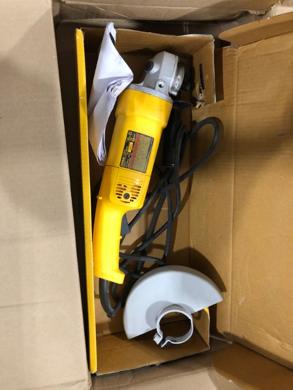 Photo 2 of DEWALT Angle Grinder Tool, 7-Inch, 13-Amp (DW840)