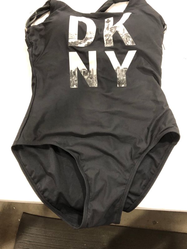 Photo 2 of DKNY Women's Logo One Piece size 12