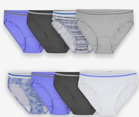 Photo 1 of Fruit Of The Loom
Underwear Cotton Bikini Panty Multipack XL/8
