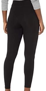 Photo 1 of HUE Women's Cotton Ultra Legging with Wide Waistband, Assorted 1X