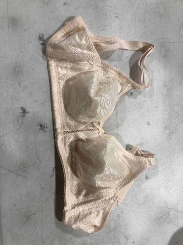 Photo 2 of Satin Tracings Underwire Minimizer Bra 34/75