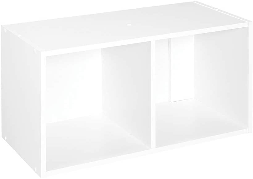 Photo 1 of ClosetMaid 8947 Cubeicals Organizer, 2-Cube, White