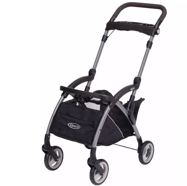 Photo 1 of Graco SnugRider Elite Infant Car Seat Frame Stroller - Black
