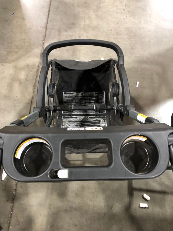 Photo 1 of Graco SnugRider Elite Infant Car Seat Frame Stroller - Black