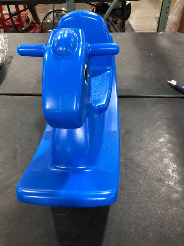 Photo 3 of Little Tikes Rocking Horse Blue, 33.00 L x 10.00 W x 17.50 H Inches