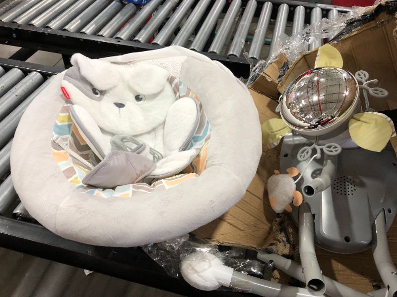 Photo 1 of Fisher-Price Sweet Snugapuppy Swing, Dual Motion Baby Swing with Music, Sounds and Motorized Mobile