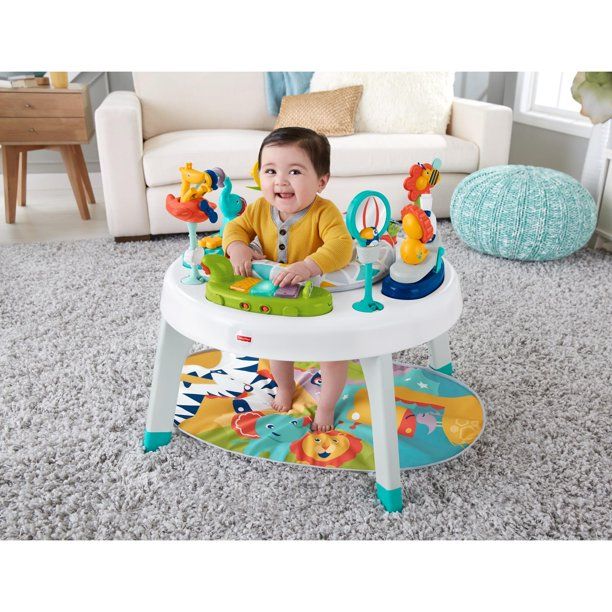 Photo 2 of Fisher-Price 3-in-1 Sit-to-Stand Animal-Themed Activity Center
