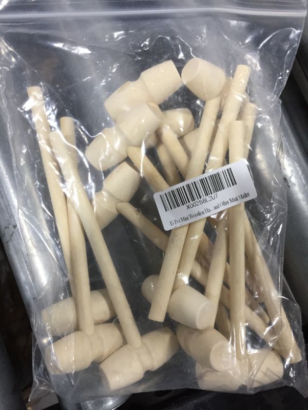 Photo 1 of 15pc Mini Wooden Hammers