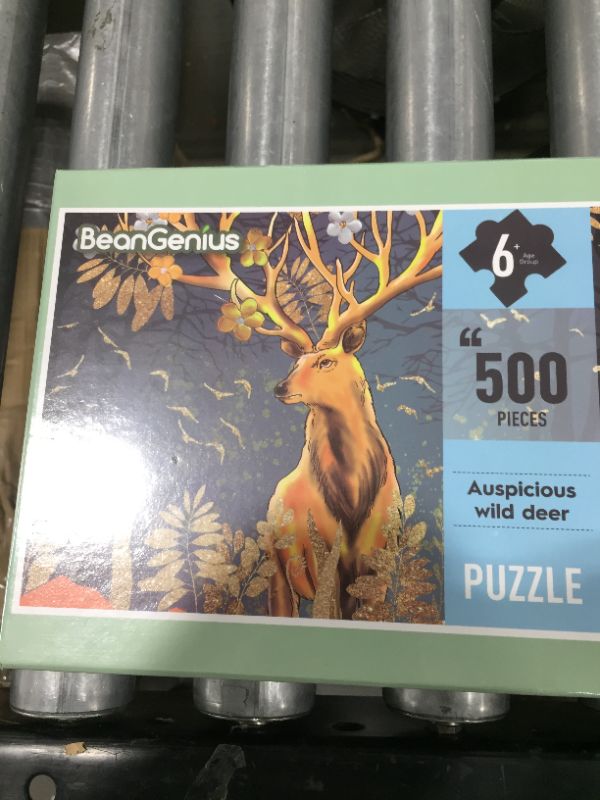 Photo 1 of Auspicious Wild Deer 500pc Puzzle`