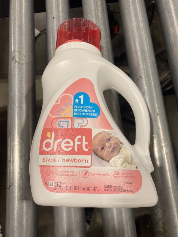 Photo 2 of Dreft Stage 1 Newborn HE Baby Laundry Detergent - 50 oz