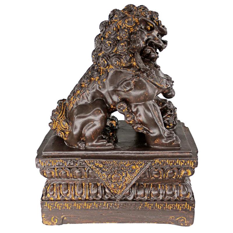 Photo 1 of Design Toscano Chinese Guardian Female Lion Foo Dog Statues