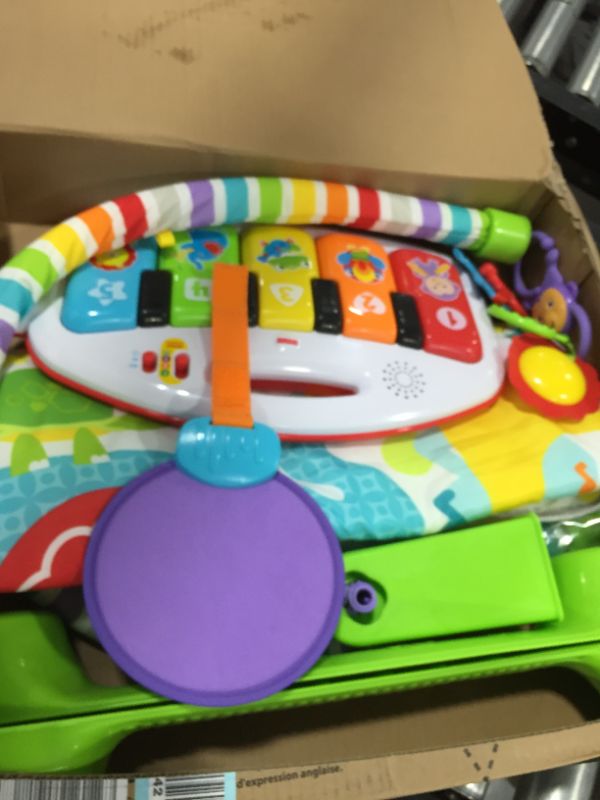 Photo 1 of FISHER PRICE Deluxe Kick & Play Piano Gym and Maracas