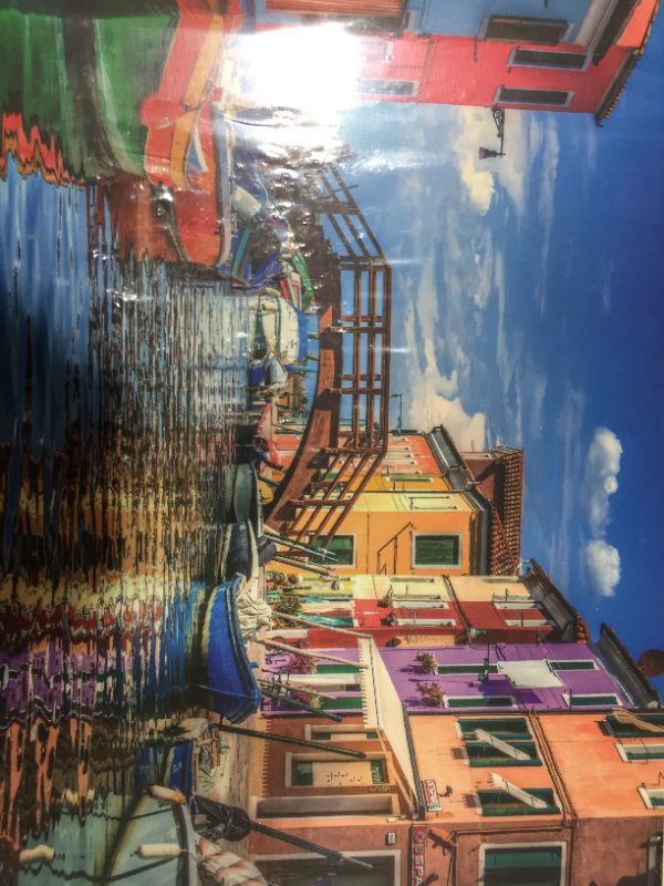 Photo 3 of Burano Island Wooden 1000 Piece Jigsaw Puzzle Toy For Adults and Kids
